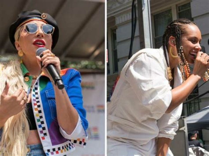Alicia Keys, Cyndi Lauper, Lady Gaga And More Celebrate Stonewall 50 At NYC Pride