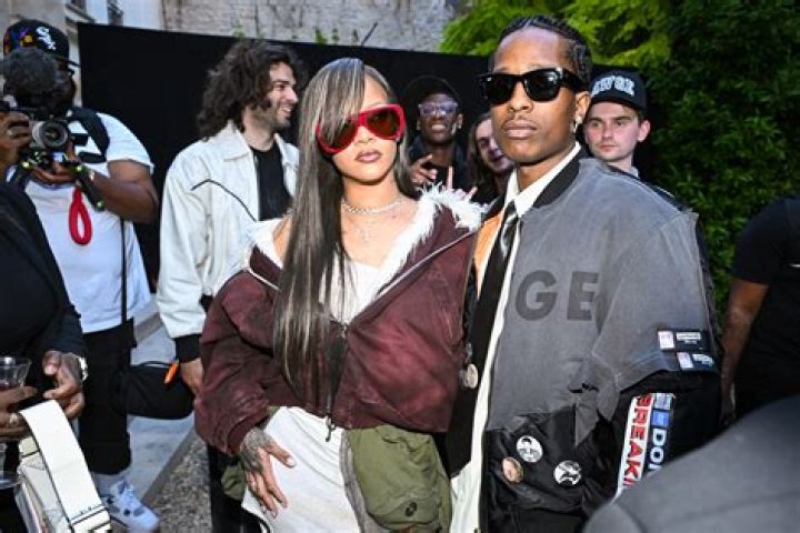 Another Early-Morning Walk By Rihanna And A$AP Rocky In New York