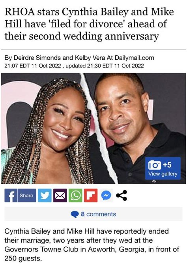 Cynthia Bailey Teaches Mike Hill How To Smize – Check Out Their Funny Video Together