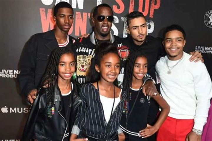 Diddy Poses With The ‘Combs Cartel’ – Check Out His Gorgeous Daughters And Handsome Sons!