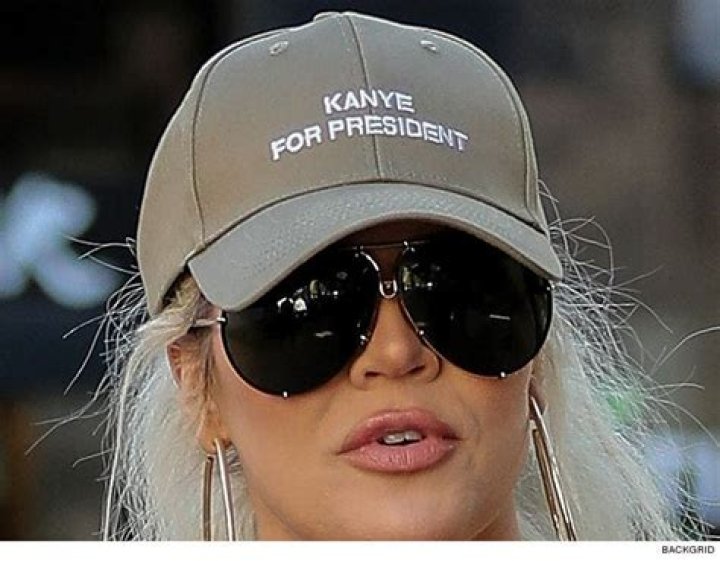 Khloe Kardashian, Spotted Wearing A ‘Kanye For President’ Hat