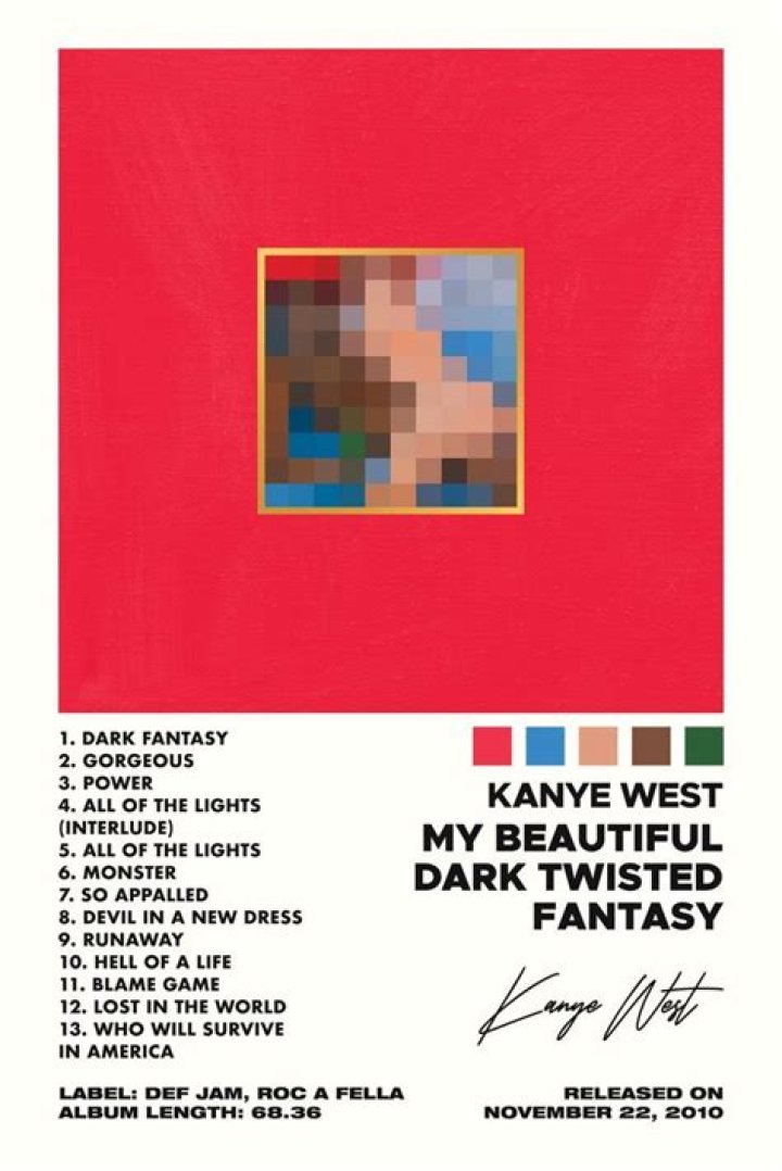 Kim Kardashian Shares Sentimental Poem Kanye West Wrote Her On Anniversary Of ‘My Beautiful Dark Twisted Fantasy’