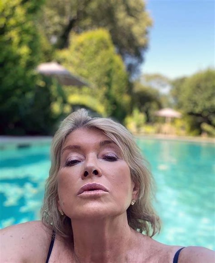 Martha Stewart’s Sultry Pool Selfie Is Being Memed By Chelsea Handler, Elvira, And More And Martha Isn’t Having It
