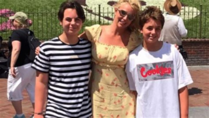On A Yacht, The Singer Britney Spears Seemed To Be Having The Time Of Her Life