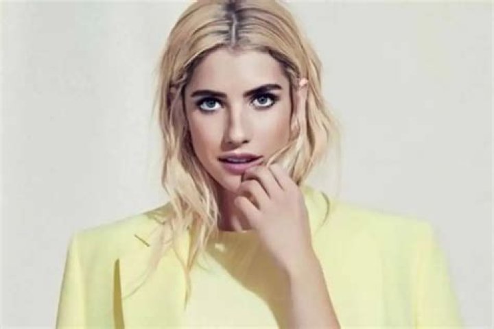 Pregnant Emma Roberts Is A Vision Of Loveliness In An Oversized White Mini Dress