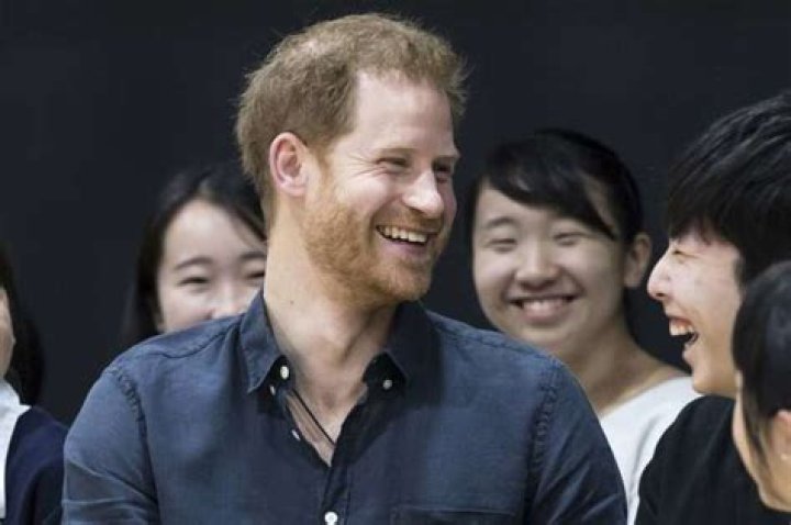 Prince Harry Has The Best Answer After Being Called Handsome By A Student!