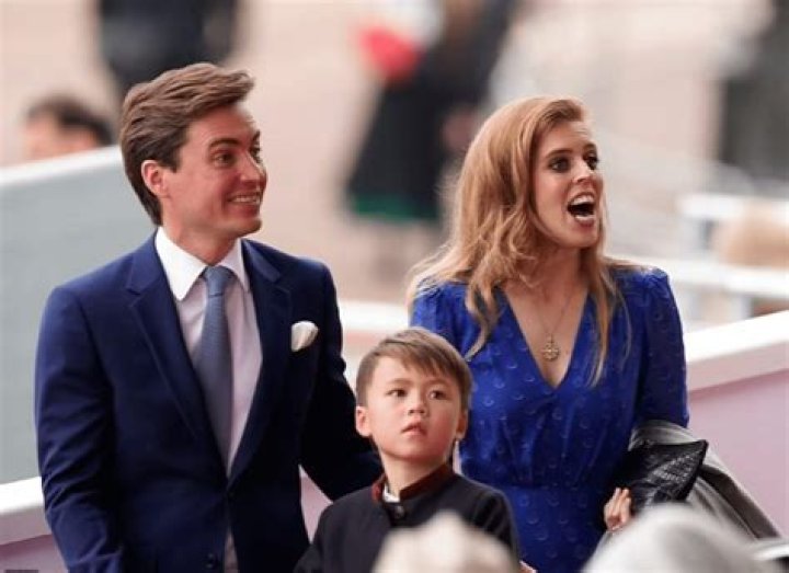 Princess Beatrice’s stepson Wolfie made his first royal appearance