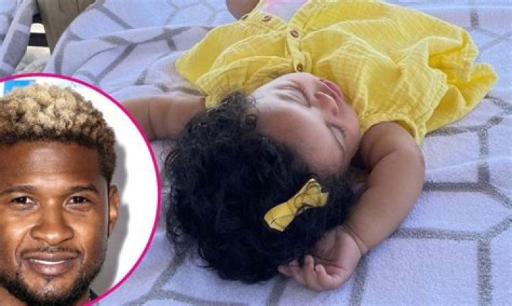 Usher Posts Rare Picture Of His Adorable Daughter Sovereign – ‘Caption This’